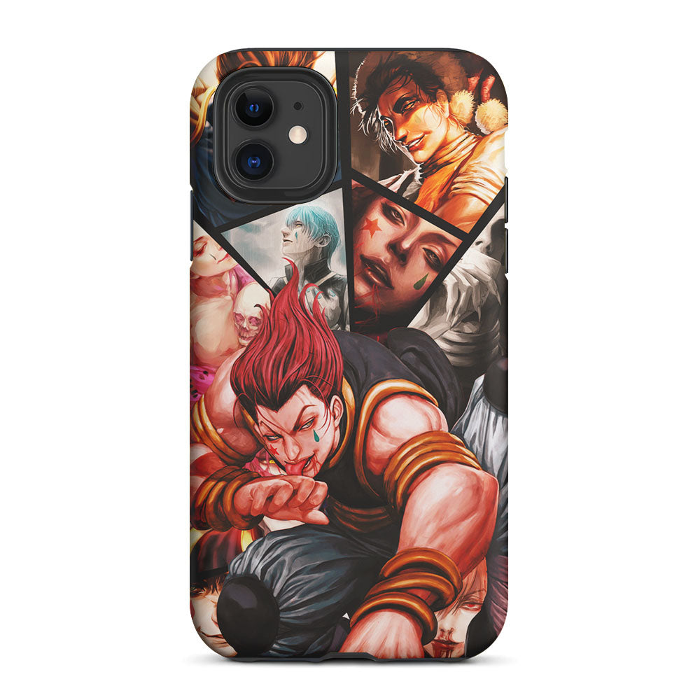 Hisoka Hunter x Hunter Psychopath Clown 2 in 1 Tough Phone Case