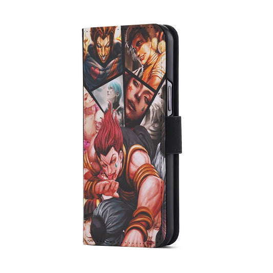 Hisoka Hunter x Hunter Psychopath Clown Flip Wallet Phone Case-Oxvistore