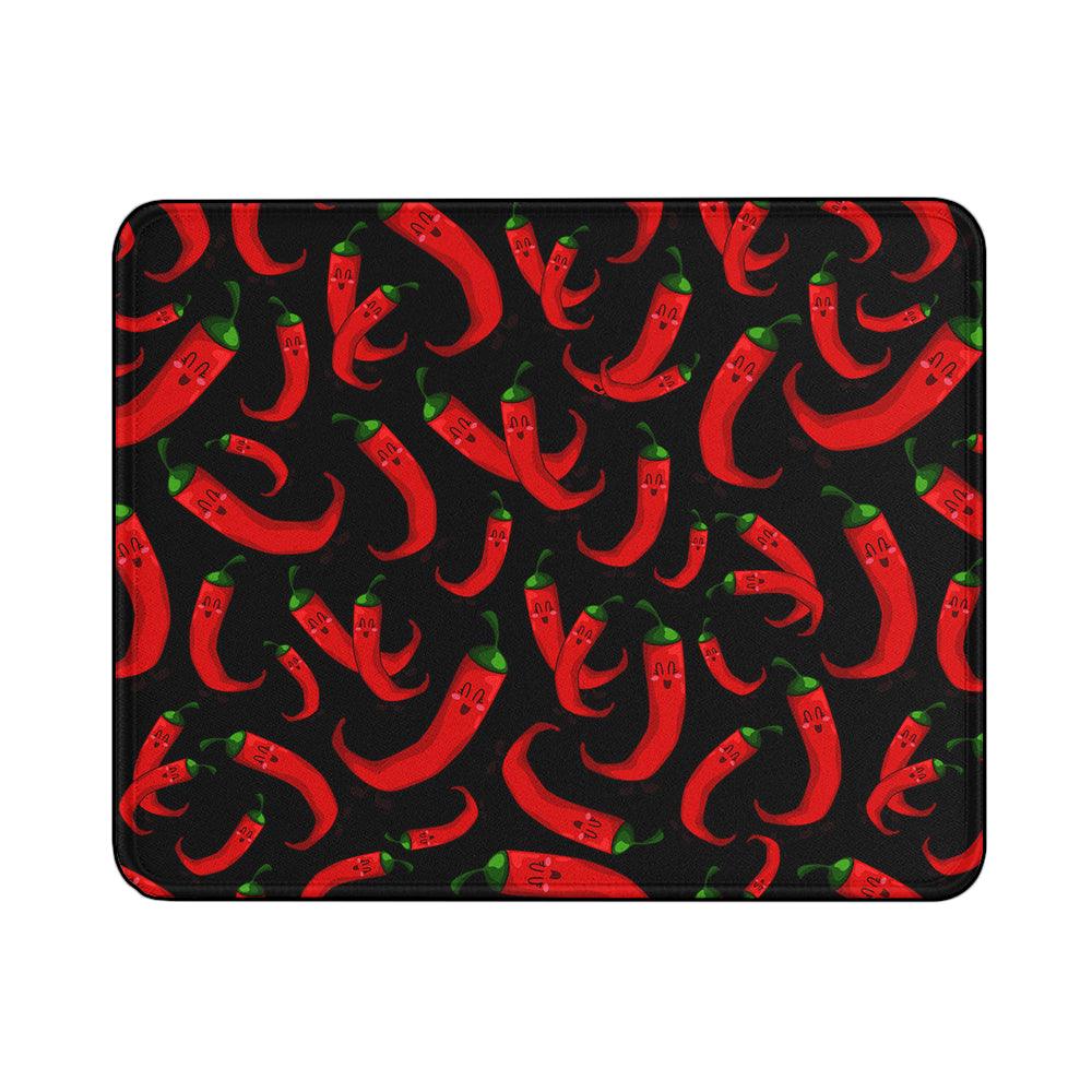 Hot Red Chili Smile Mouse Pads-18x21 CM-Oxvistore