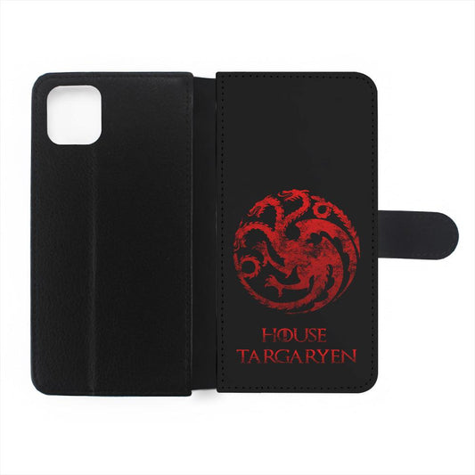 House Targaryen Symbol Flip Wallet Phone Case-Oxvistore