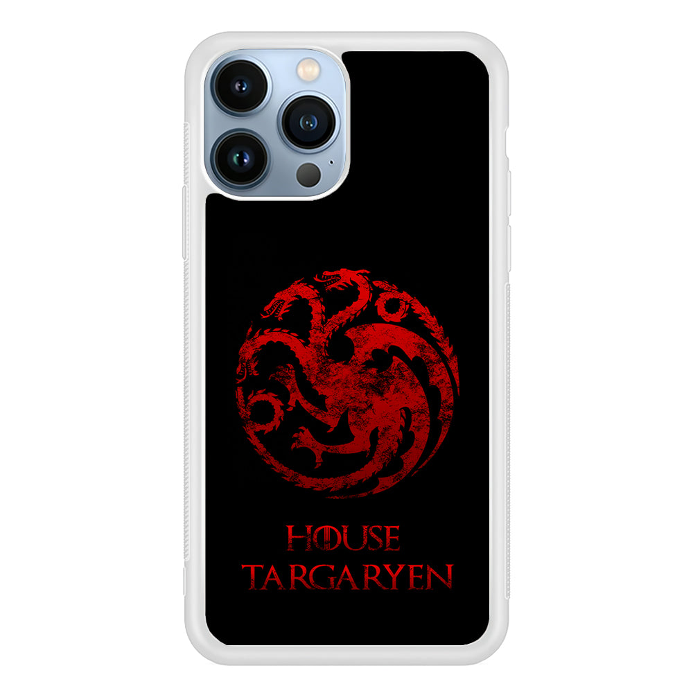 House Targaryen Symbol 2D Rubber Phone Case