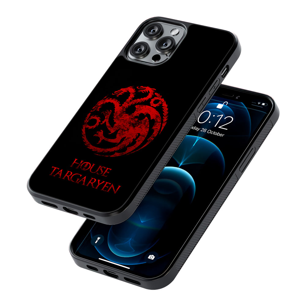 House Targaryen Symbol 2D Rubber Phone Case