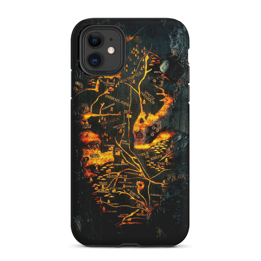 House of Dragon Fire Table Map 2 in 1 Tough Phone Case