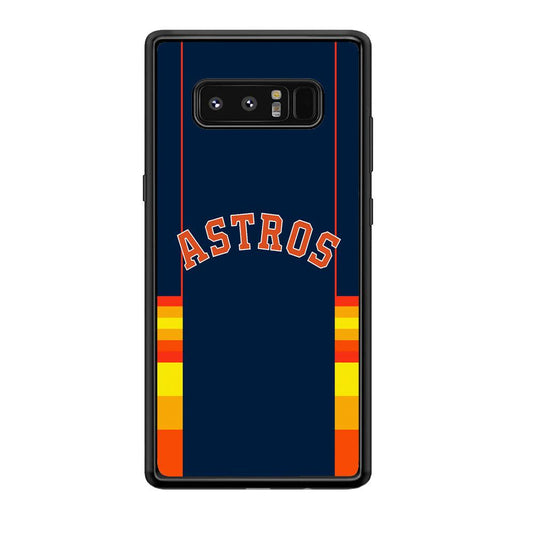 Houston Astros Dark Blue Jersey Samsung Galaxy Note 8 Case-Oxvistore