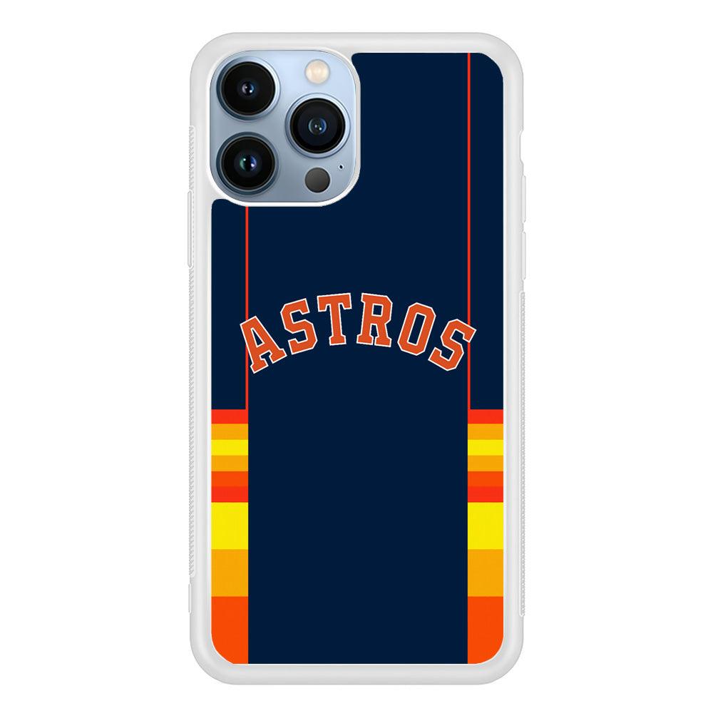 Houston Astros Dark Blue Jersey iPhone 13 Pro Case-Oxvistore