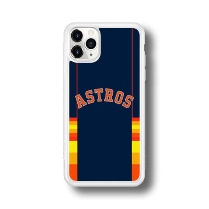 Houston Astros Dark Blue Jersey iPhone 11 Pro Case-Oxvistore