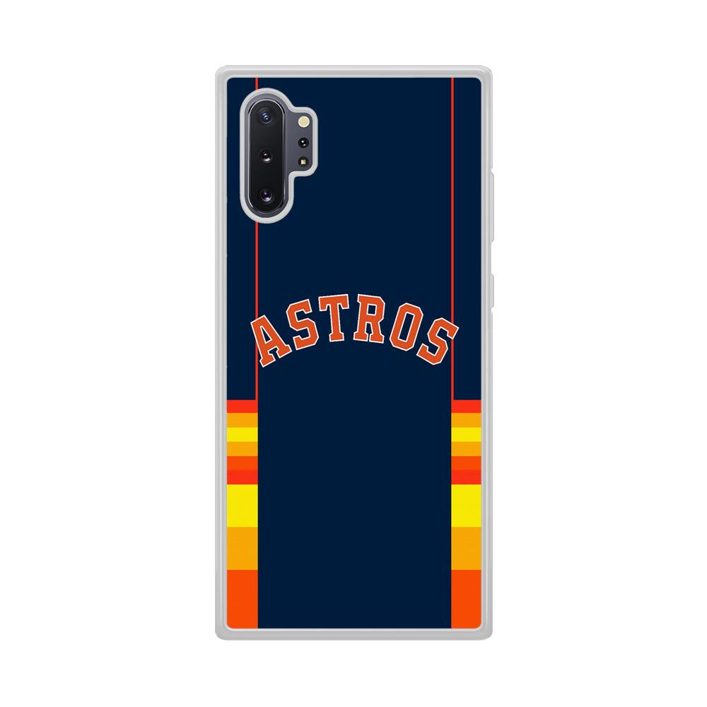 Houston Astros Dark Blue Jersey Samsung Galaxy Note 10 Plus Case-Oxvistore