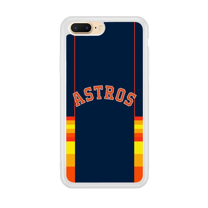 Houston Astros Dark Blue Jersey iPhone 7 Plus Case-Oxvistore