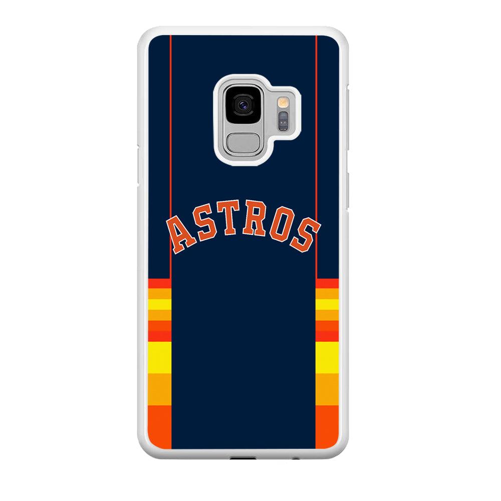 Houston Astros Dark Blue Jersey Samsung Galaxy S9 Case-Oxvistore