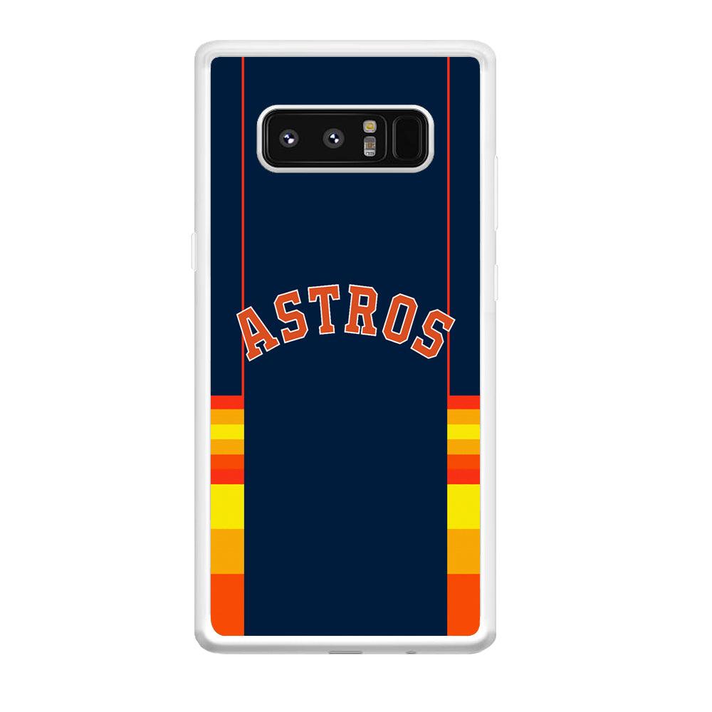 Houston Astros Dark Blue Jersey Samsung Galaxy Note 8 Case-Oxvistore