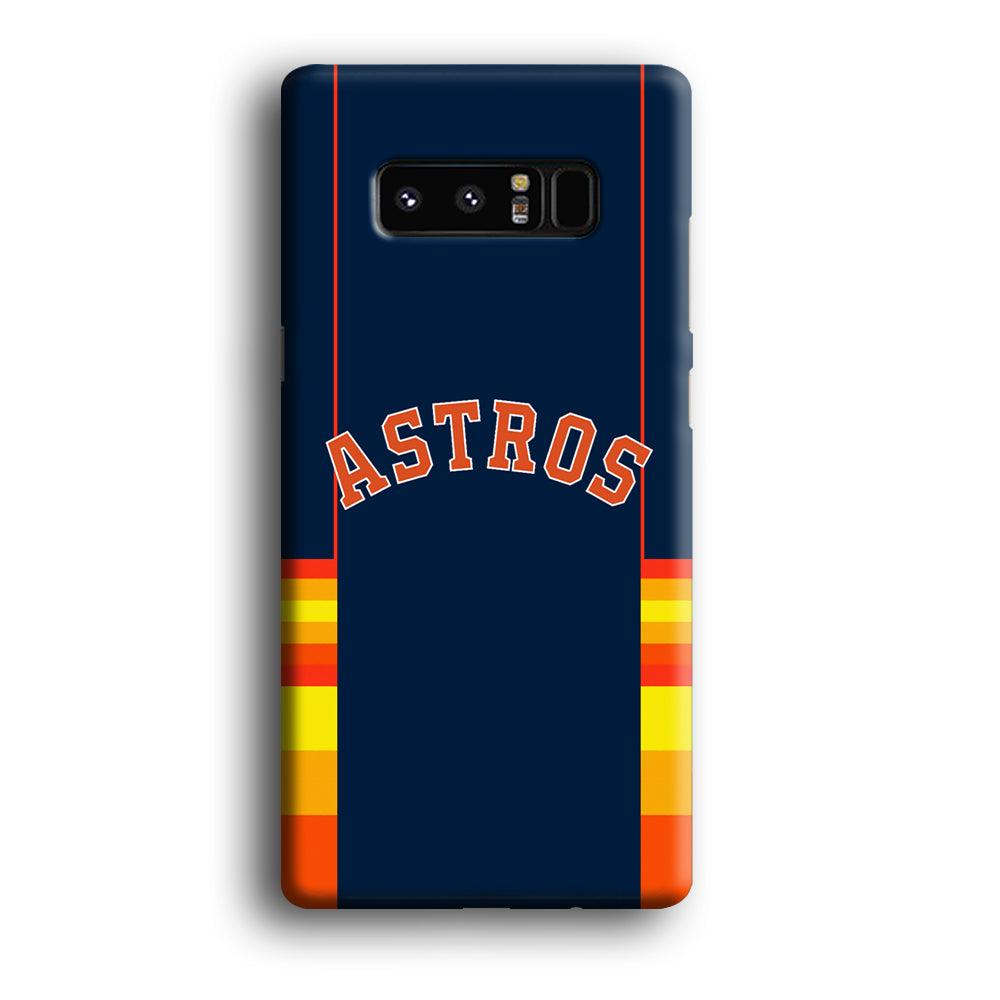 Houston Astros Dark Blue Jersey Samsung Galaxy Note 8 Case-Oxvistore