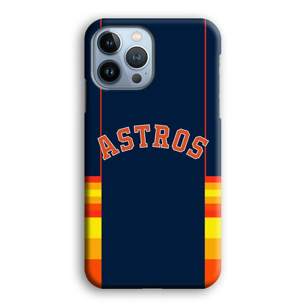 Houston Astros Dark Blue Jersey iPhone 14 Pro Max Case-Oxvistore