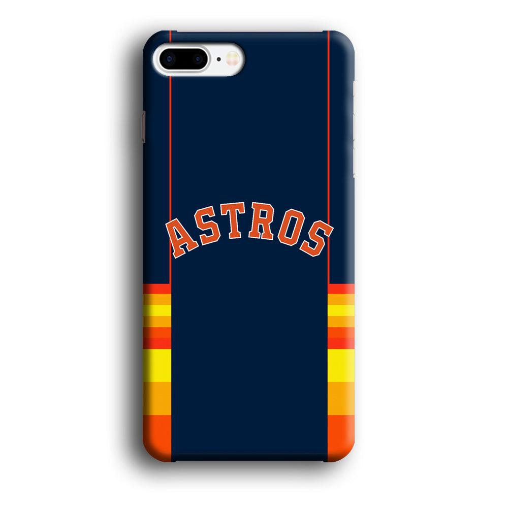 Houston Astros Dark Blue Jersey iPhone 8 Plus Case-Oxvistore