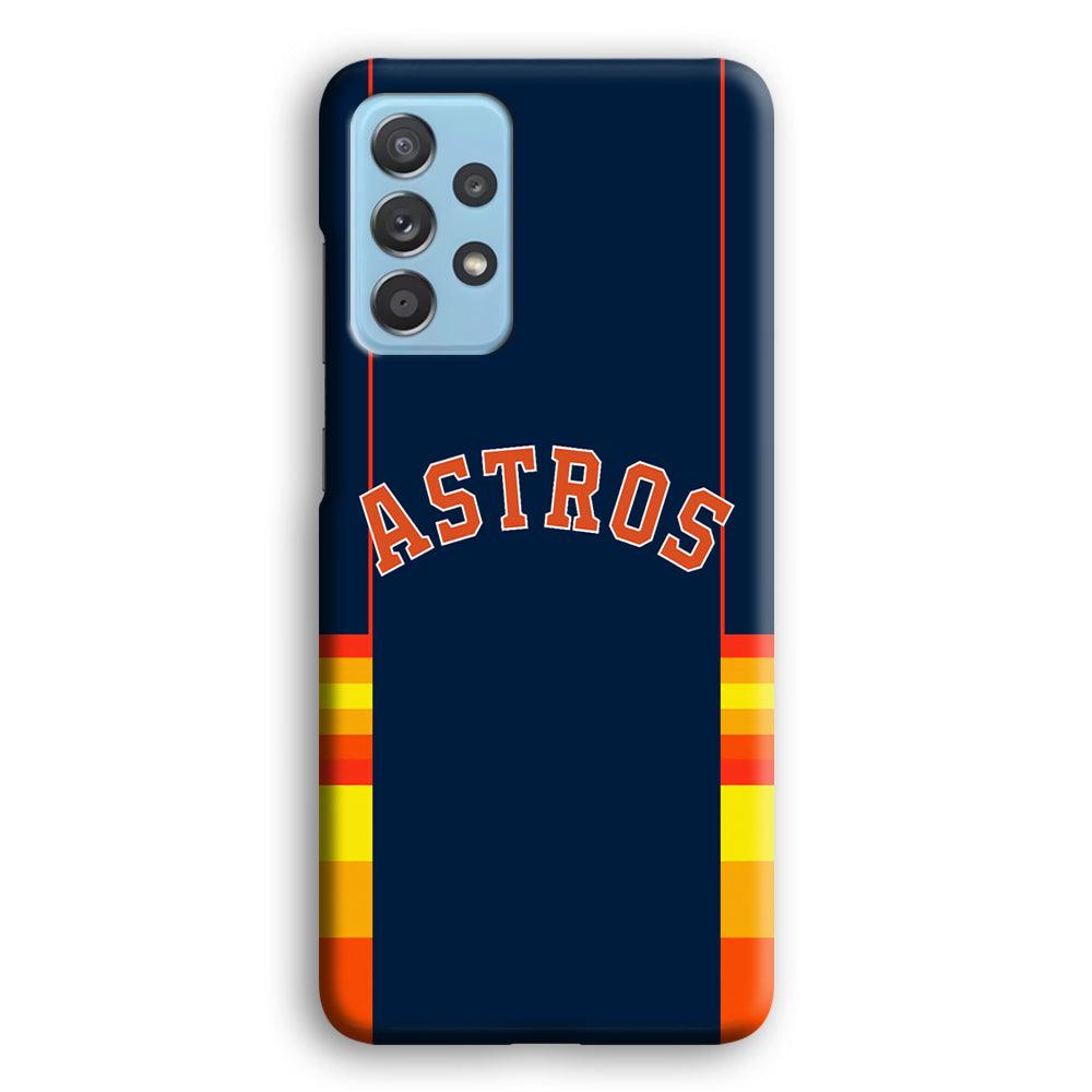 Houston Astros Dark Blue Jersey Samsung Galaxy A52 Case-Oxvistore