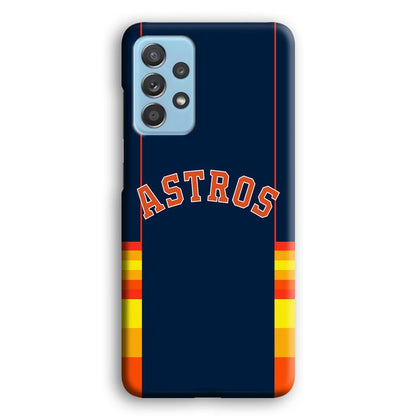 Houston Astros Dark Blue Jersey Samsung Galaxy A72 Case-Oxvistore