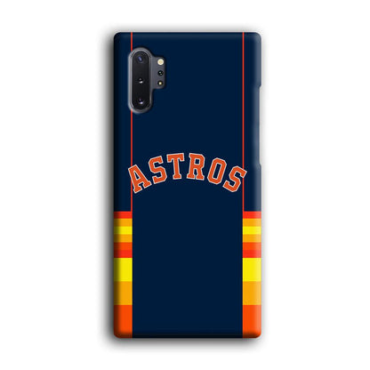 Houston Astros Dark Blue Jersey Samsung Galaxy Note 10 Plus Case-Oxvistore