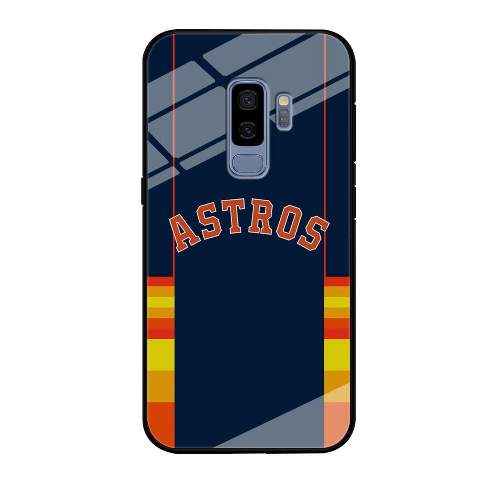 Houston Astros Dark Blue Jersey Samsung Galaxy S9 Plus Case-Oxvistore