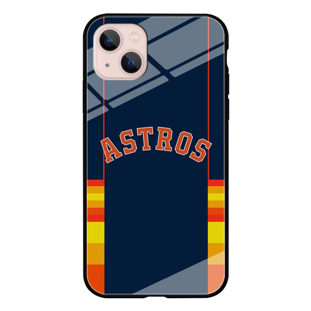 Houston Astros Dark Blue Jersey iPhone 15 Plus Case-Oxvistore