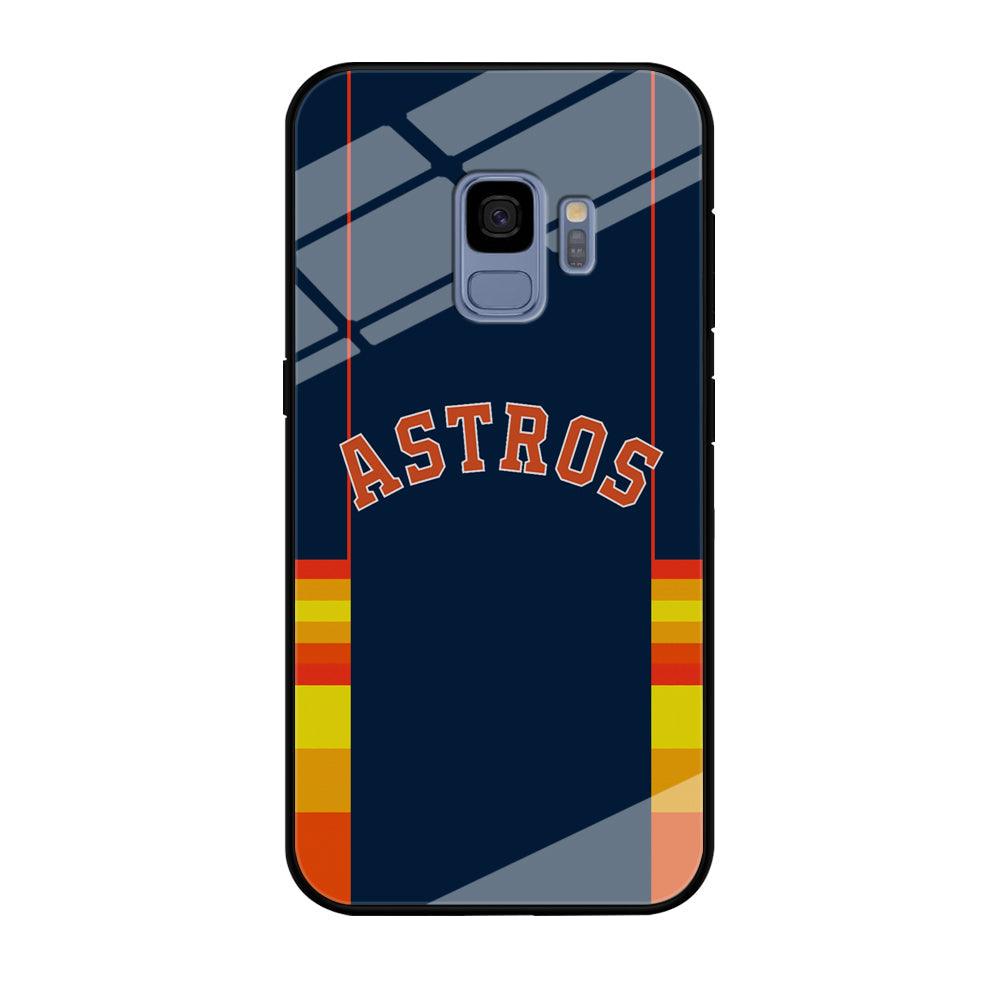 Houston Astros Dark Blue Jersey Samsung Galaxy S9 Case-Oxvistore