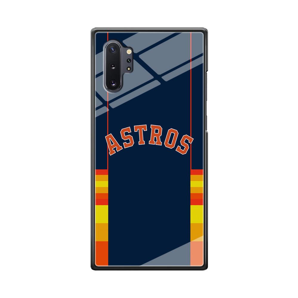 Houston Astros Dark Blue Jersey Samsung Galaxy Note 10 Plus Case-Oxvistore