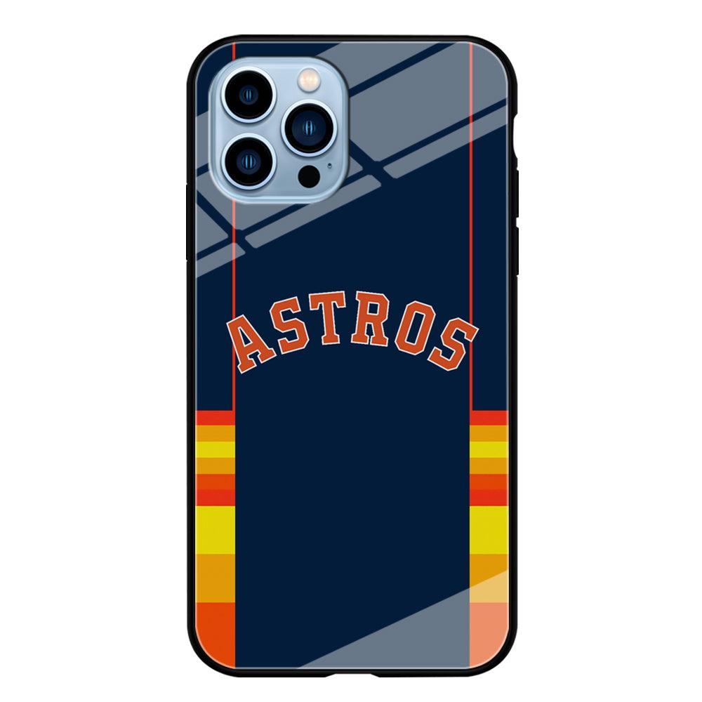 Houston Astros Dark Blue Jersey iPhone 15 Pro Max Case-Oxvistore