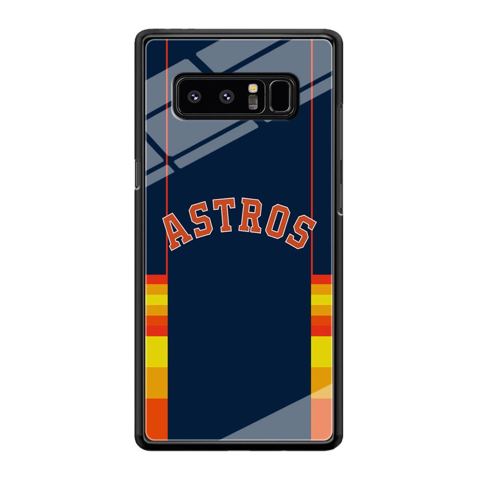 Houston Astros Dark Blue Jersey Samsung Galaxy Note 8 Case-Oxvistore