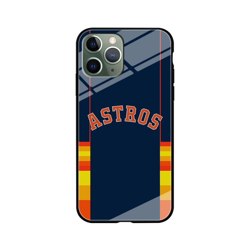 Houston Astros Dark Blue Jersey iPhone 11 Pro Case-Oxvistore