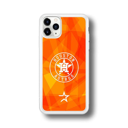 Houston Astros White on Sun Light iPhone 11 Pro Case-Oxvistore