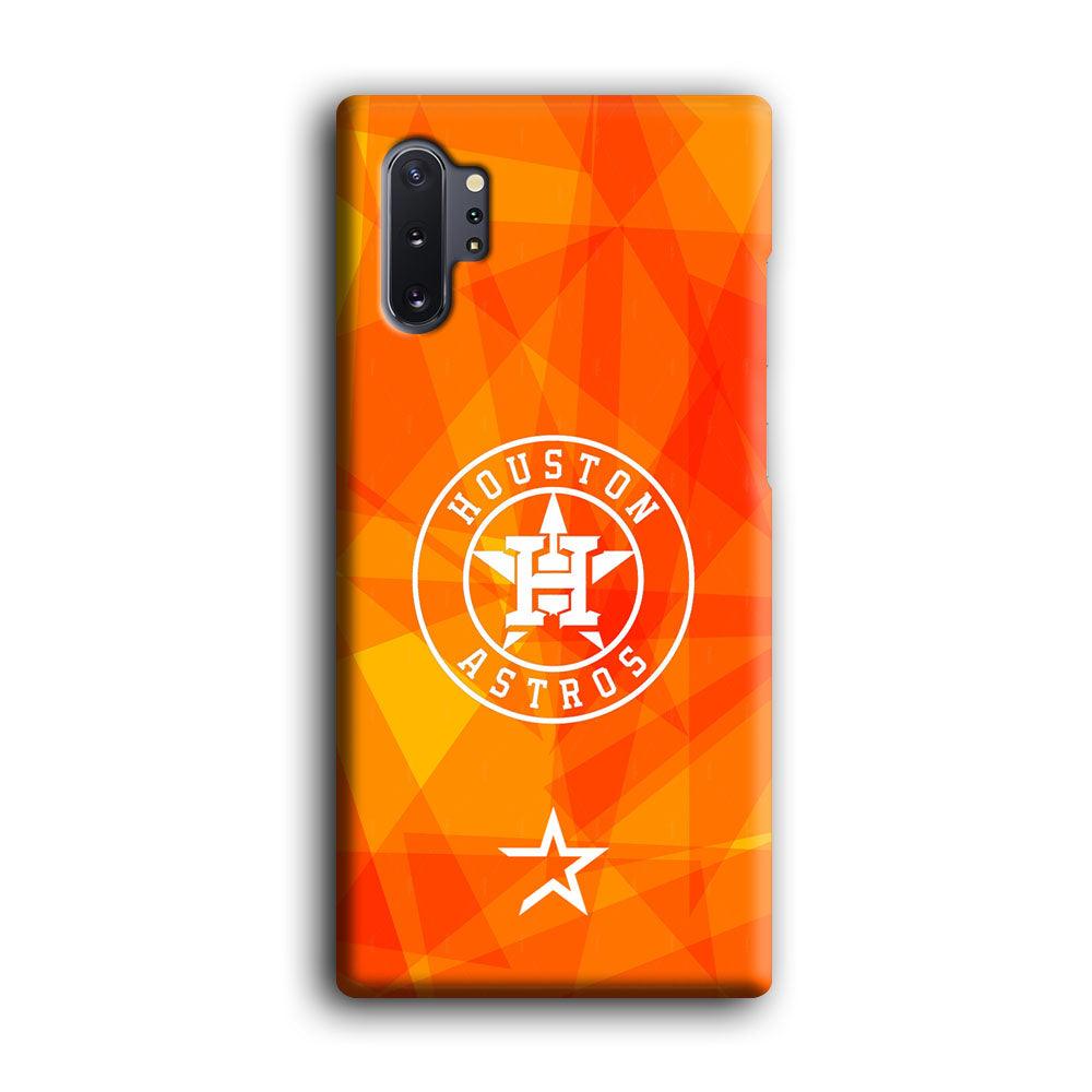 Houston Astros White on Sun Light Samsung Galaxy Note 10 Plus Case-Oxvistore