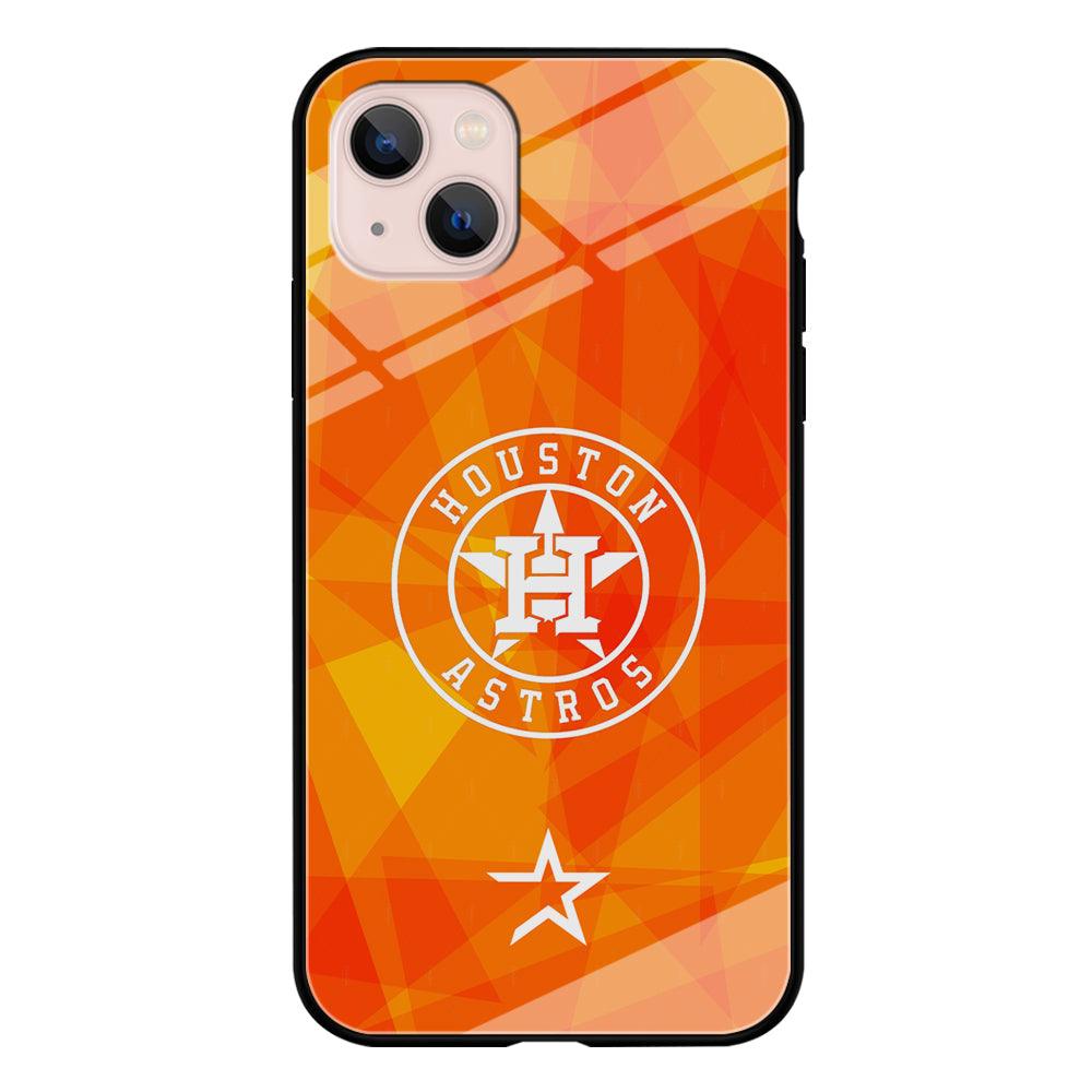 Houston Astros White on Sun Light iPhone 13 Case-Oxvistore