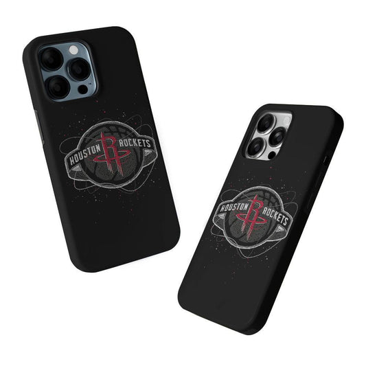 Houston Rockets Abstract 2 in 1 Tough Phone Case-Oxvistore