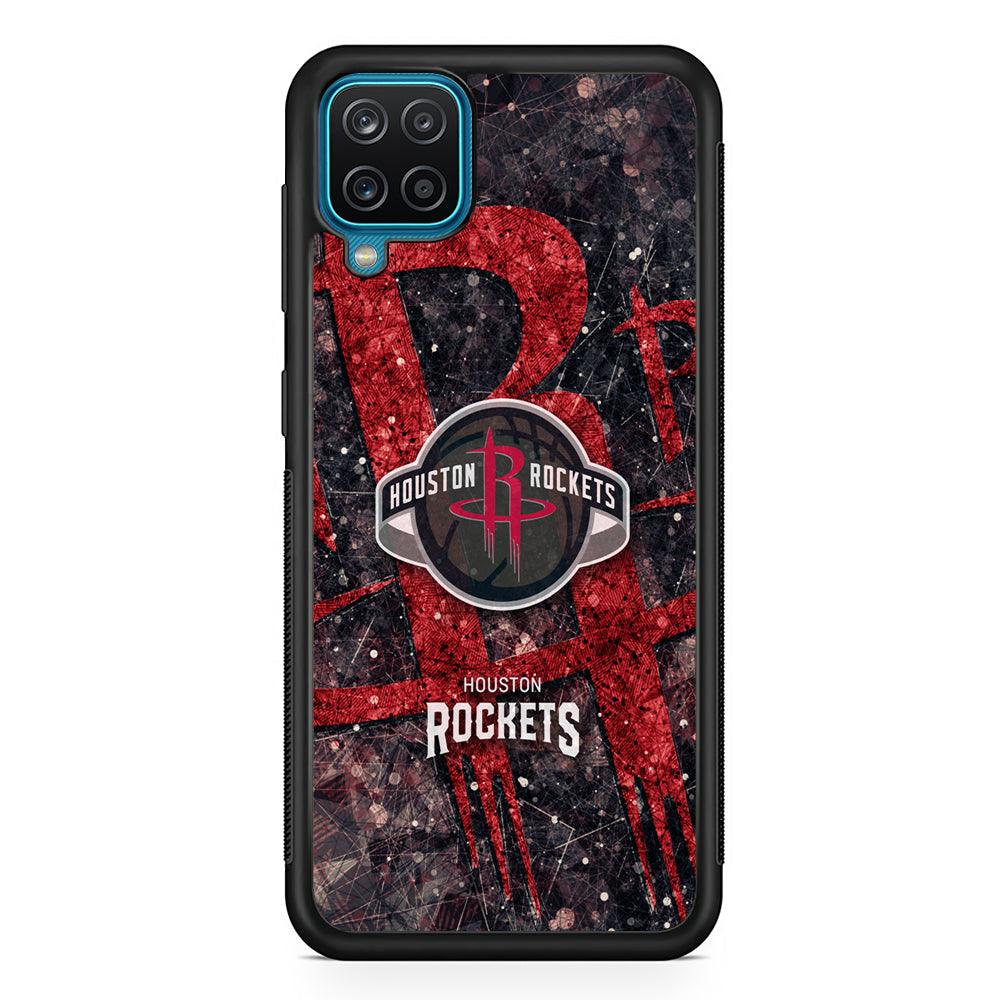 Houston Rockets Glory in Red Samsung Galaxy A12 Case-Oxvistore