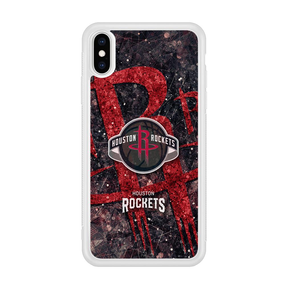 Houston Rockets Glory in Red iPhone X Case-Oxvistore