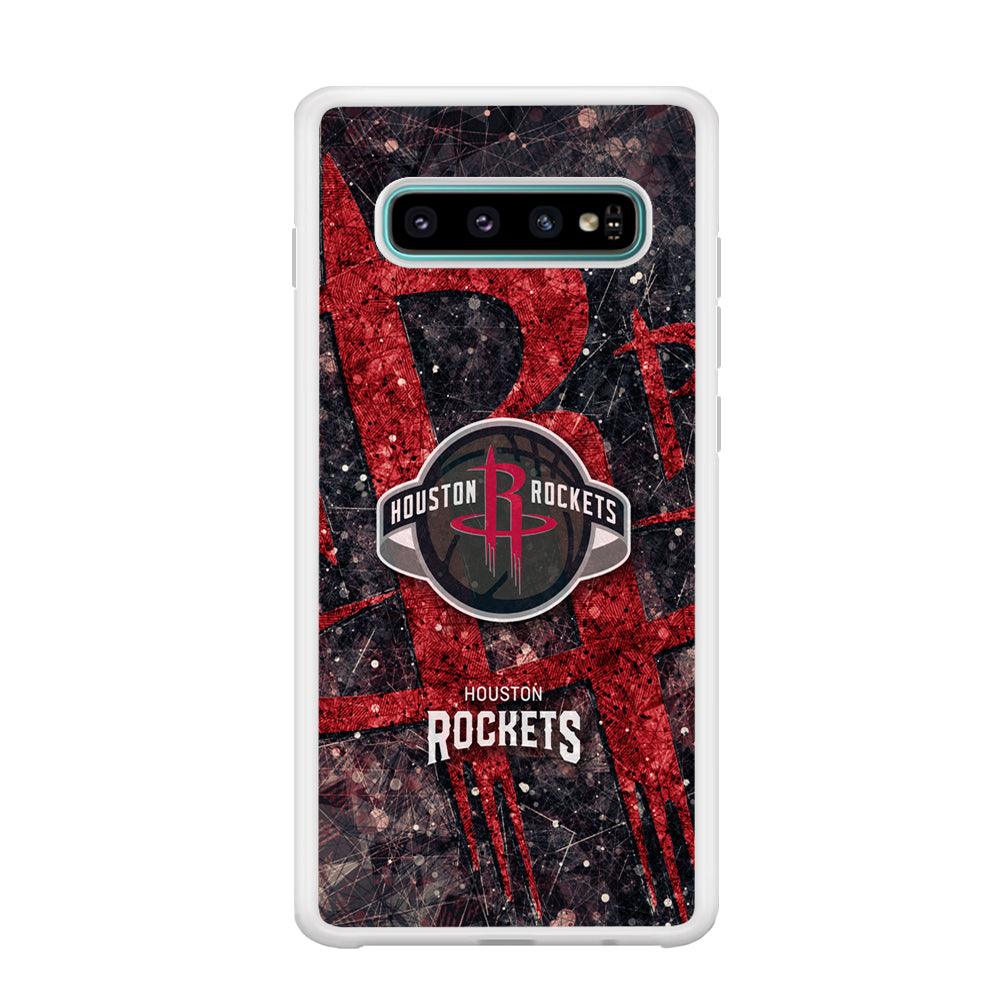 Houston Rockets Glory in Red Samsung Galaxy S10 Plus Case-Oxvistore