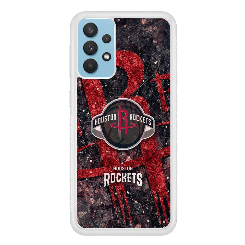 Houston Rockets Glory in Red Samsung Galaxy A32 Case-Oxvistore