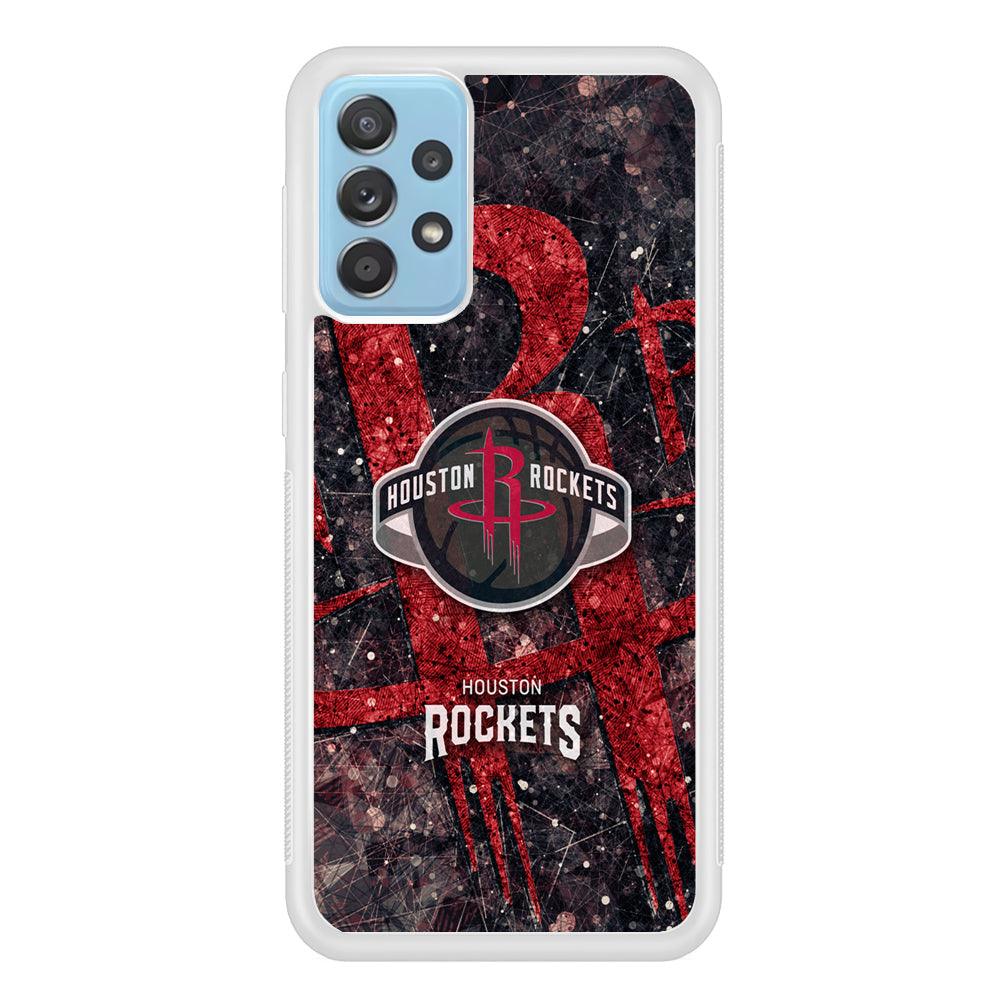 Houston Rockets Glory in Red Samsung Galaxy A52 Case-Oxvistore