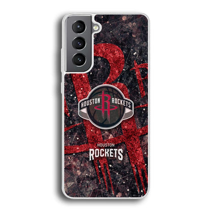 Houston Rockets Glory in Red Samsung Galaxy S21 Case-Oxvistore