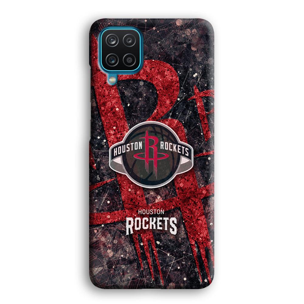 Houston Rockets Glory in Red Samsung Galaxy A12 Case-Oxvistore