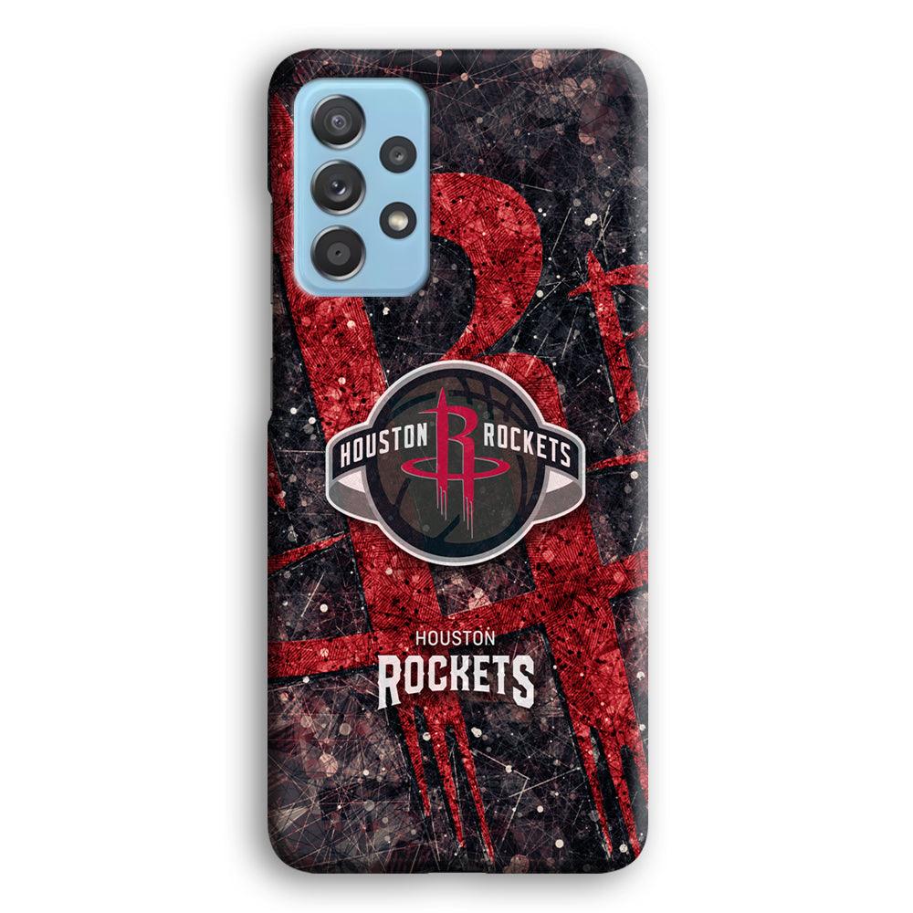 Houston Rockets Glory in Red Samsung Galaxy A52 Case-Oxvistore