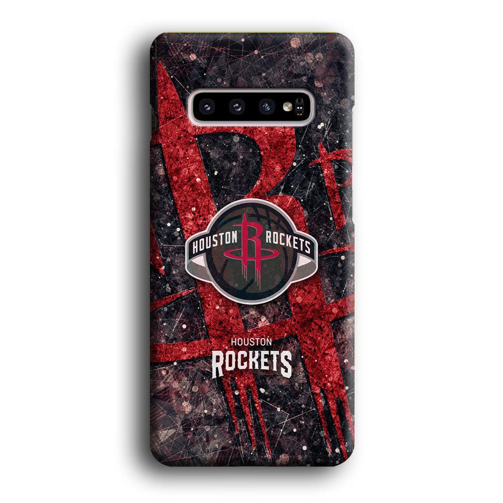 Houston Rockets Glory in Red Samsung Galaxy S10 Plus Case-Oxvistore