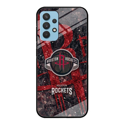 Houston Rockets Glory in Red Samsung Galaxy A32 Case-Oxvistore