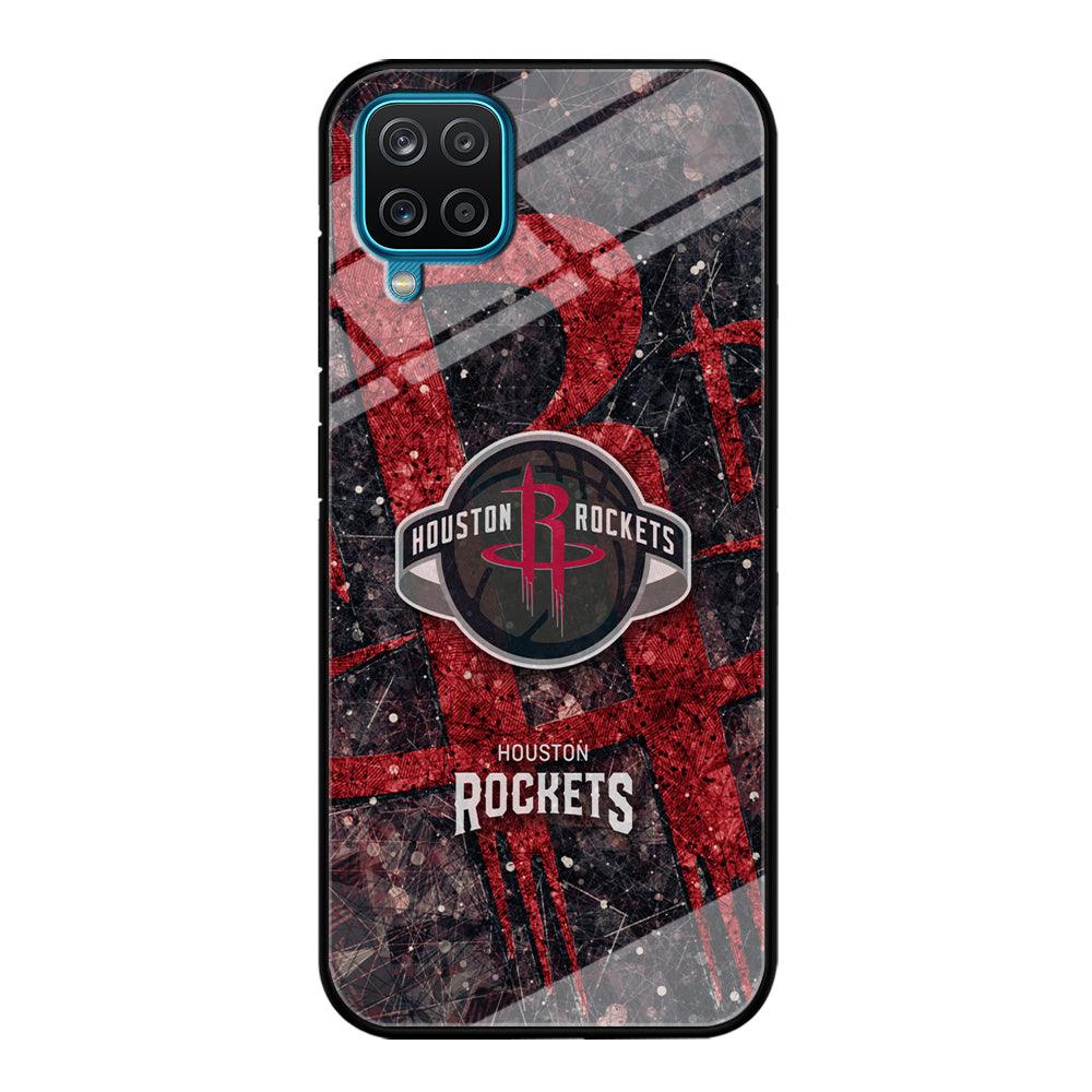 Houston Rockets Glory in Red Samsung Galaxy A12 Case-Oxvistore