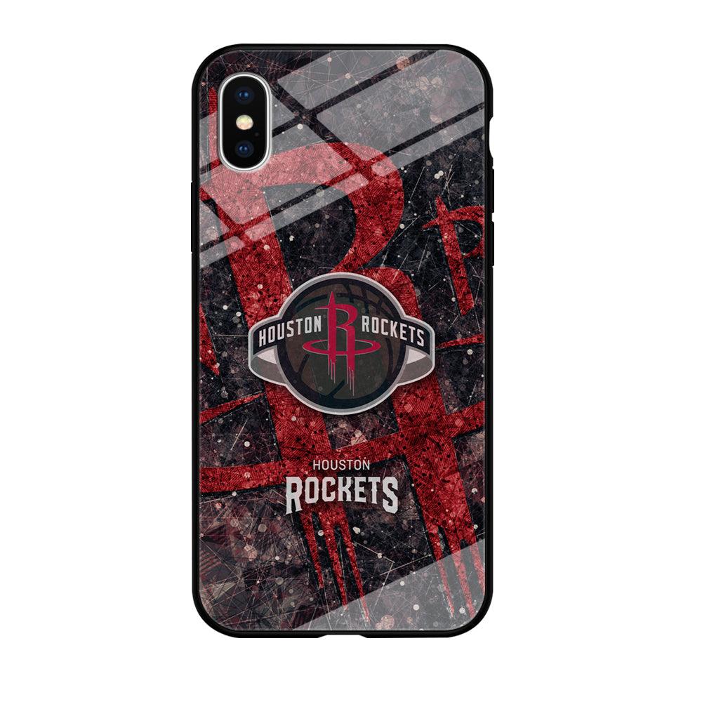 Houston Rockets Glory in Red iPhone X Case-Oxvistore