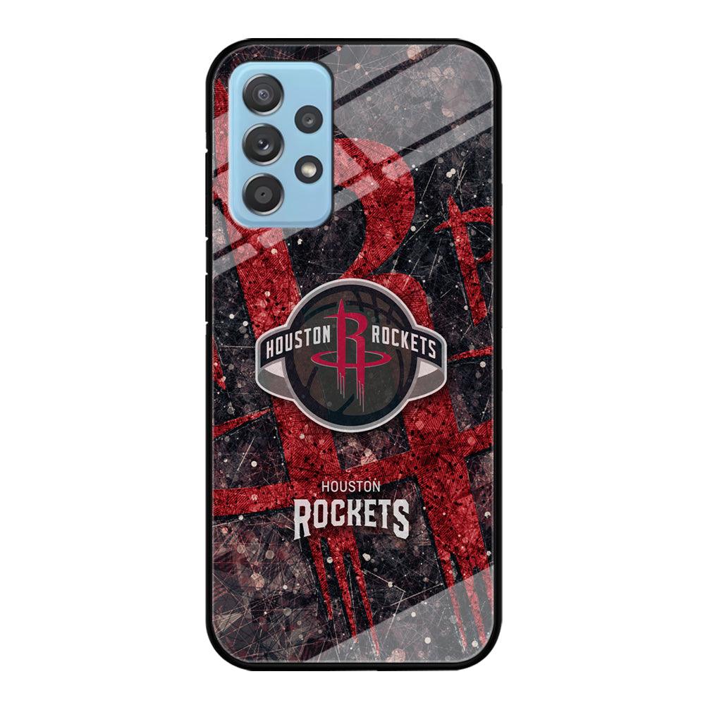 Houston Rockets Glory in Red Samsung Galaxy A52 Case-Oxvistore