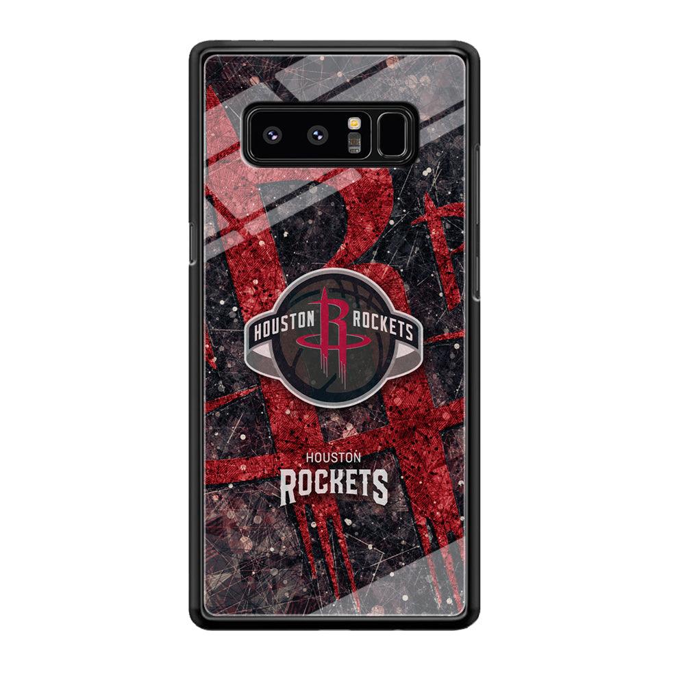 Houston Rockets Glory in Red Samsung Galaxy Note 8 Case-Oxvistore