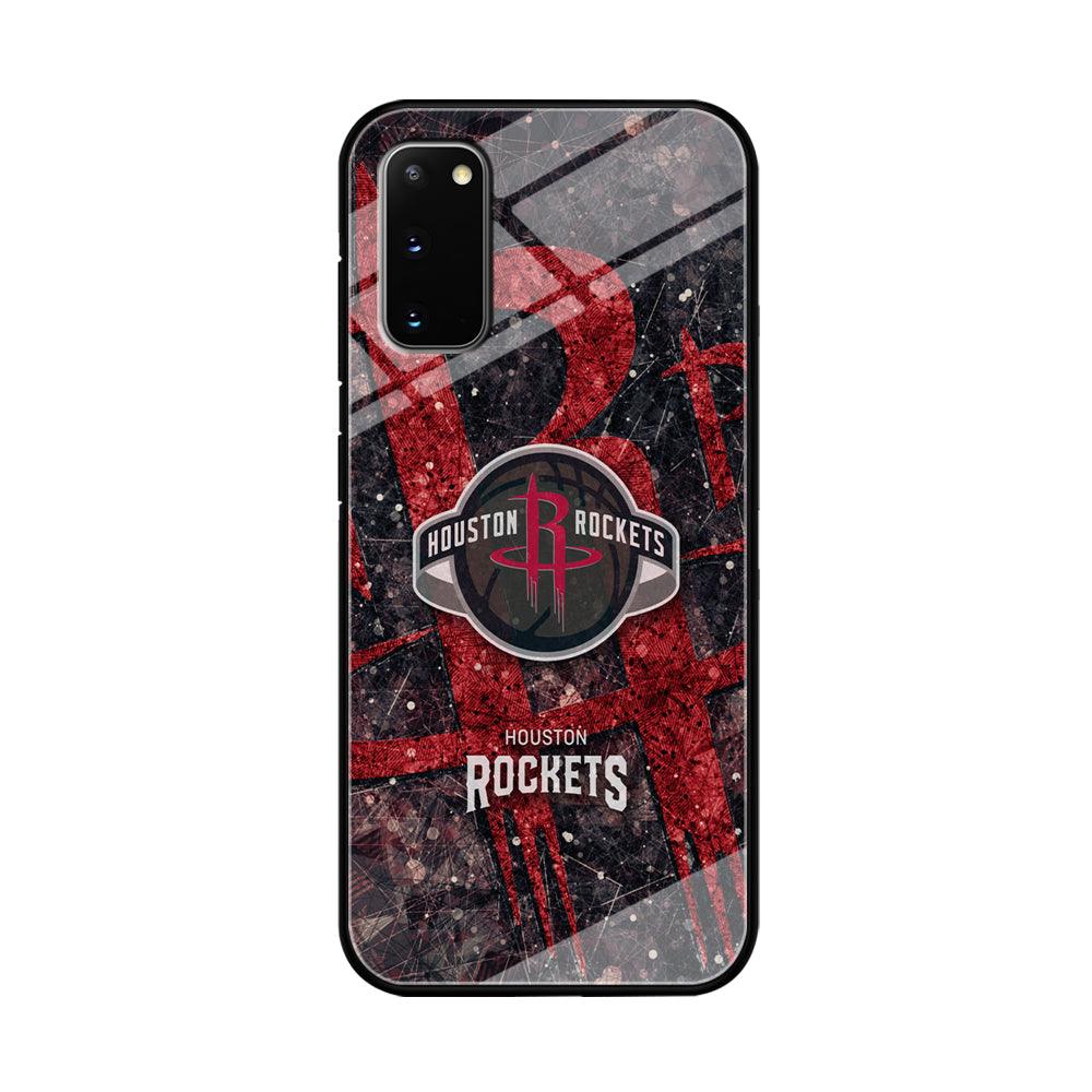 Houston Rockets Glory in Red Samsung Galaxy S20 Case-Oxvistore