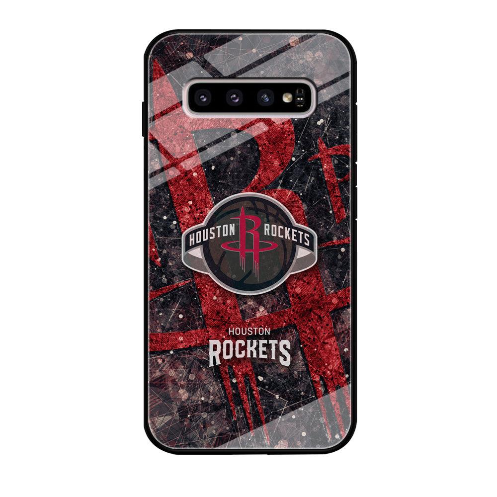 Houston Rockets Glory in Red Samsung Galaxy S10 Plus Case-Oxvistore