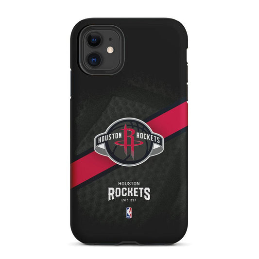 Houston Rockets Logo 2 in 1 Tough Phone Case-Oxvistore