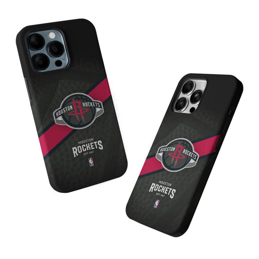 Houston Rockets Logo 2 in 1 Tough Phone Case-Oxvistore