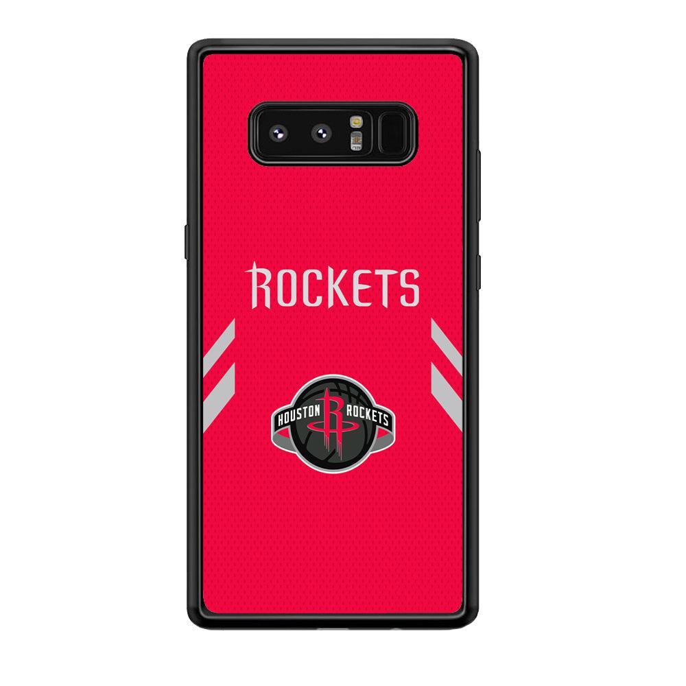 Houston Rockets Sense of Suit Samsung Galaxy Note 8 Case-Oxvistore